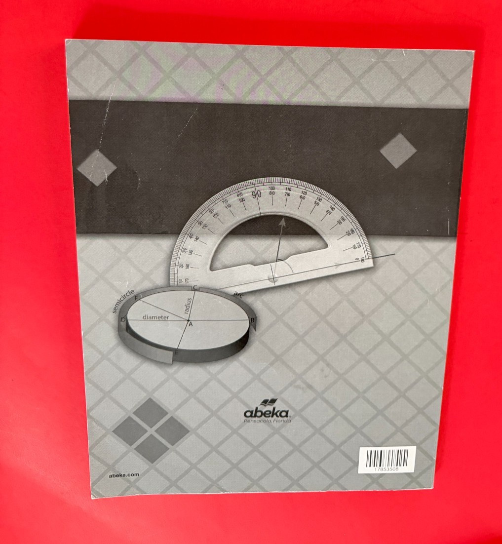 Abeka Basic Mathematics Student Quiz/Test Book + Teacher Quiz/Test Key 2019
