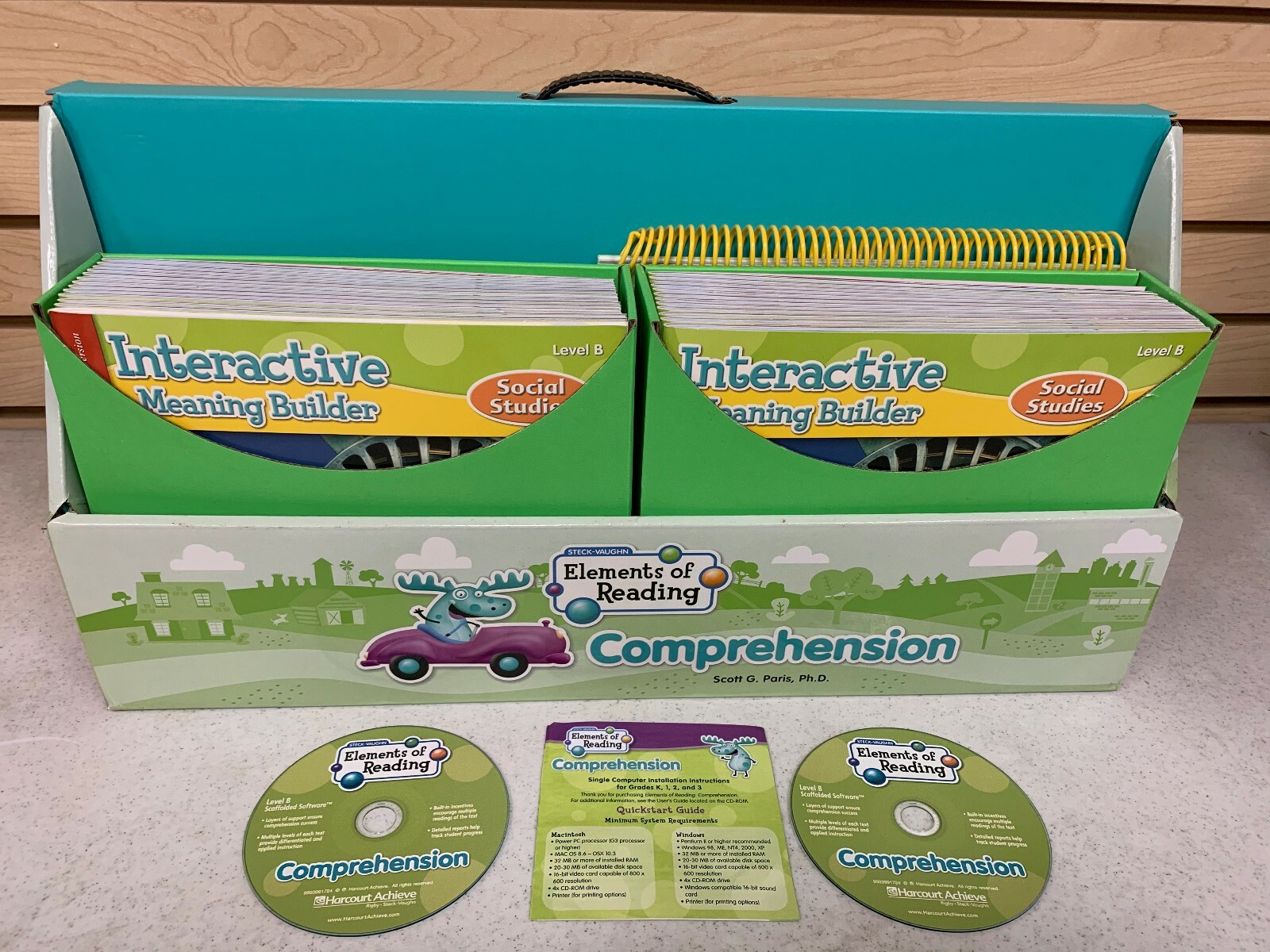 Elements Of Reading/Comprehension Level B Complete Kit Science/Social Studies