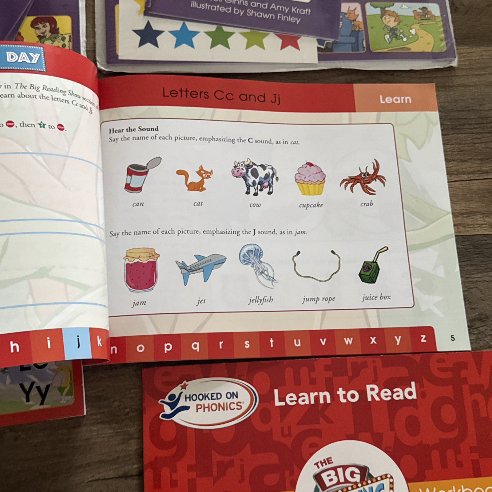 Hooked on Phonics Learn to Read Workbook & Early Reader Lot – Homeschool