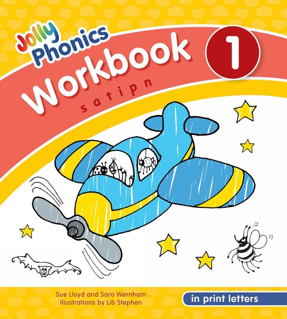 Jolly Phonics Workbook 1: In Print Letters (American English edition) by Sue Llo