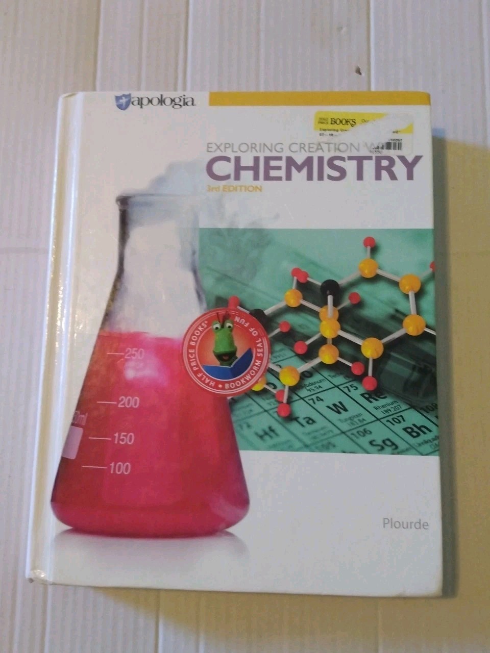 Apologia Exploring Creation with Chemistry 3RD EDITION Book Hardcover W/Tests