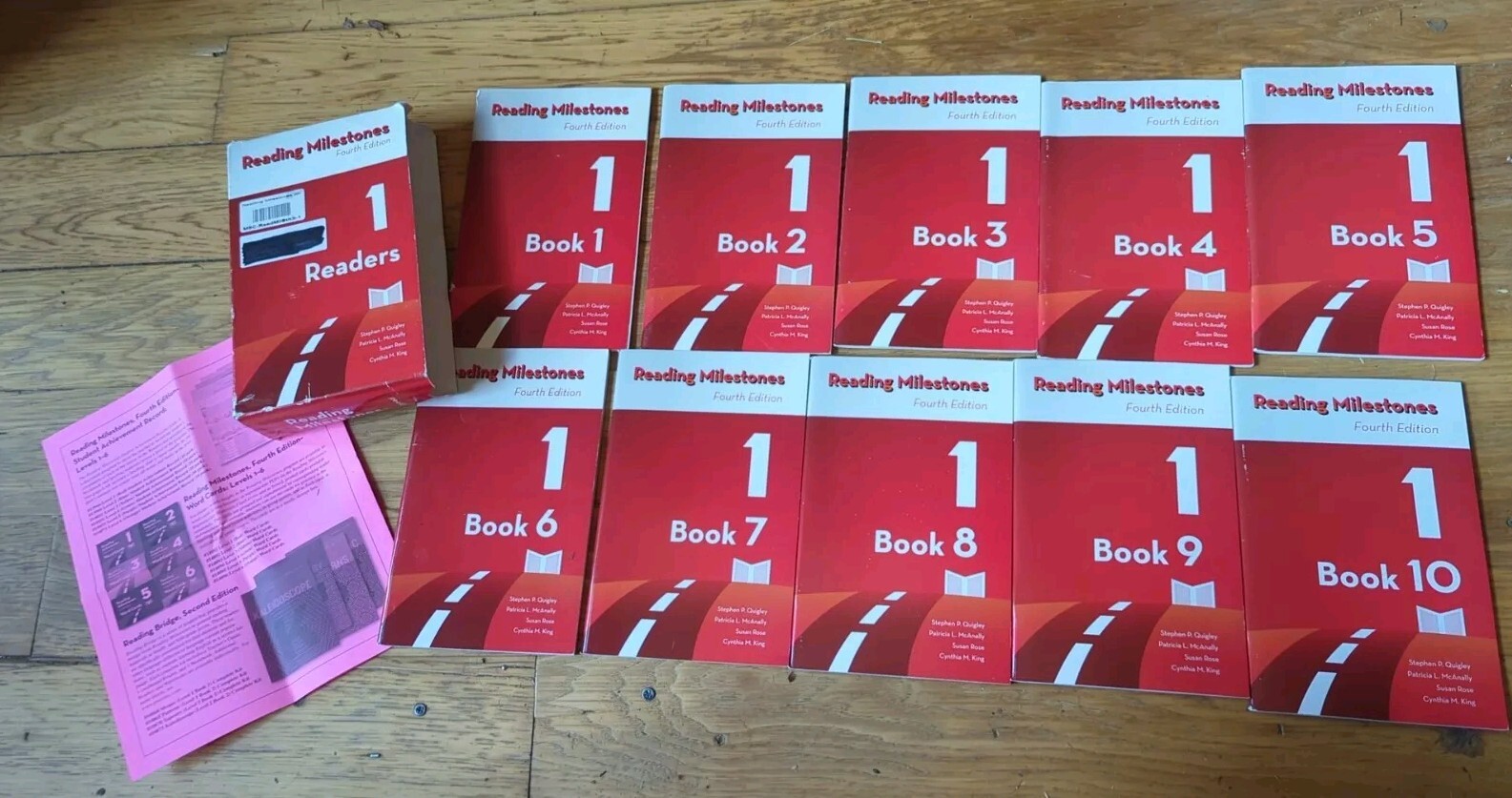 Reading Milestones Fourth Edition Level 1 – 6 Readers: Complete Sets-except Blue