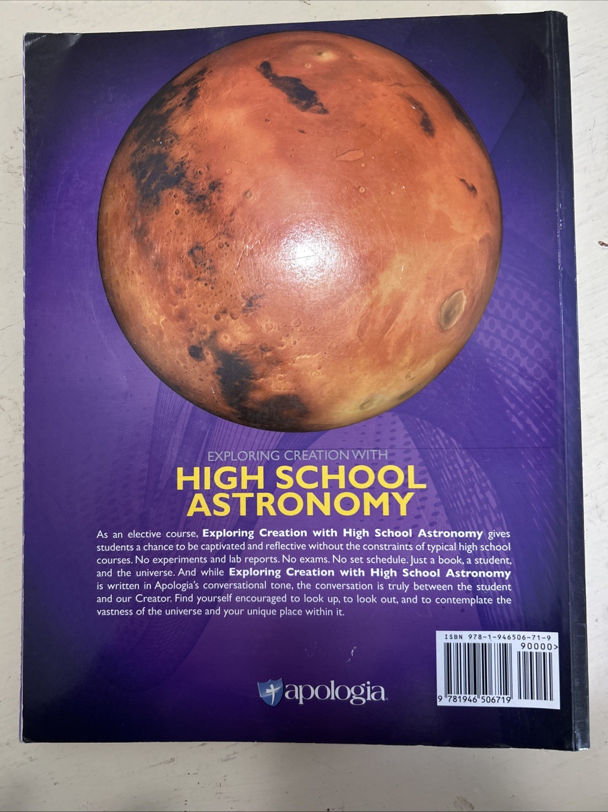 Apologia – Exploring Creation with High School Astronomy Textbook