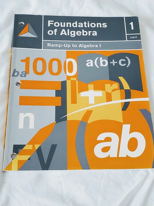 FOUNDATIONS OF ALGEBRA RAMP-UP TO ALGEBRA 1-UNIT 1-Paperback by America’s Choice