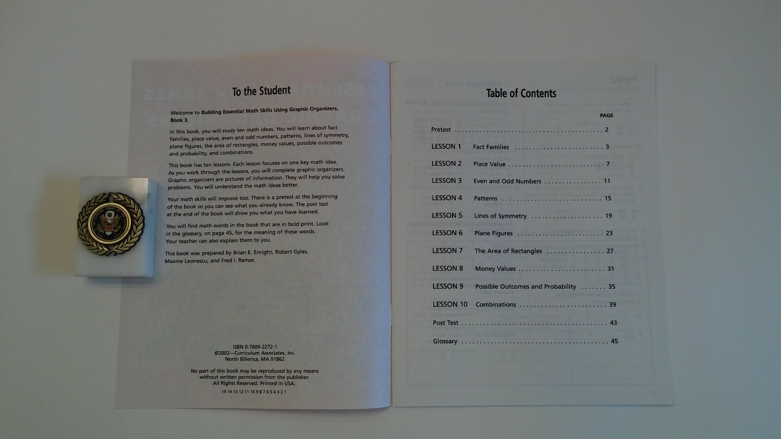 Building Essential Math Skills Using Graphic Organizers (Visuals) 3rd Grade 3