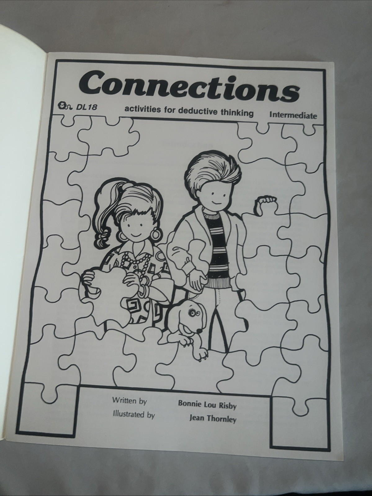 Connections Activities For Deductive Thinking – Answer Book – LIKE NEW
