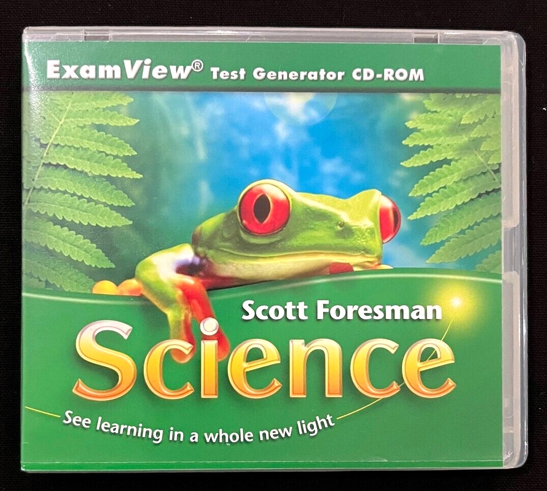 2nd Grade – SCIENCE – EXAMVIEW Test Generator CD-ROM (2006, Scott Foresman)