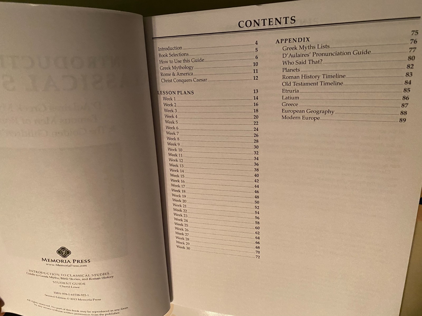 Memoria Intro to Classical Studies – Set Teacher’s Student book & three texts