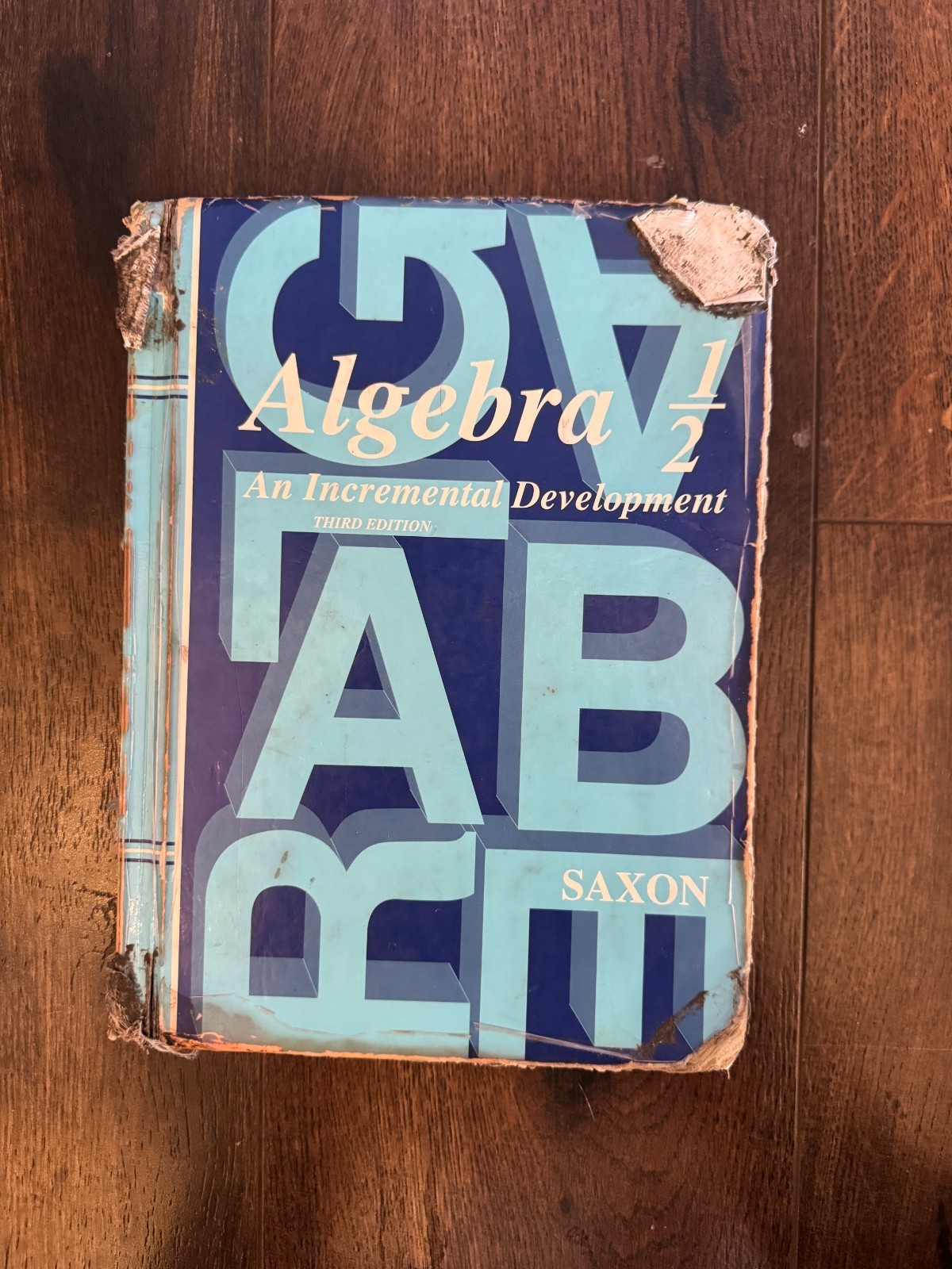 Saxon Algebra 1/2 Ser.: Algebra 1-2 by Inc. Staff Saxon Publishers (2003,…