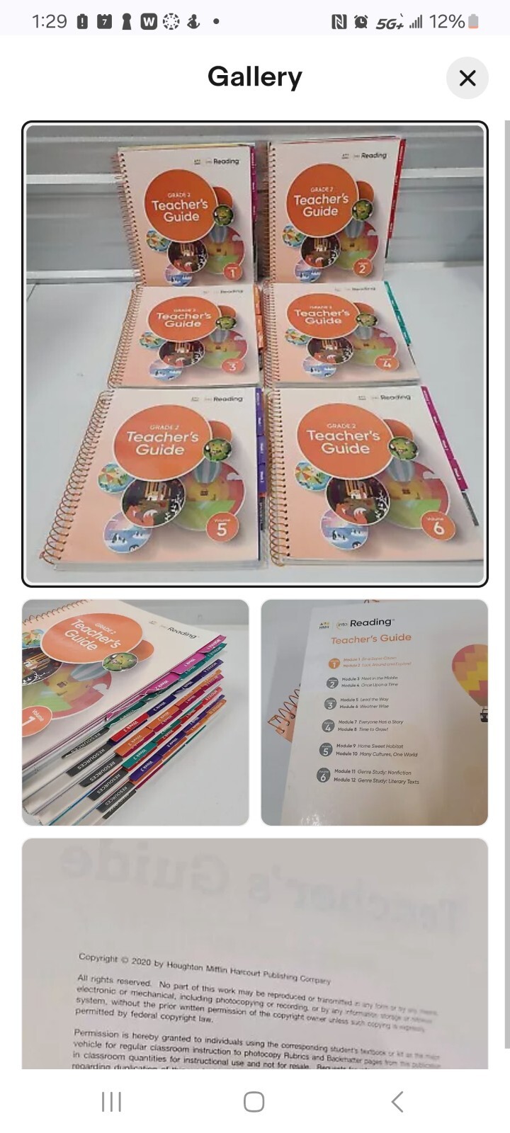 HMH into Reading Grade 2 Teaching Pal 1-5 Hard Cover 2nd Grade