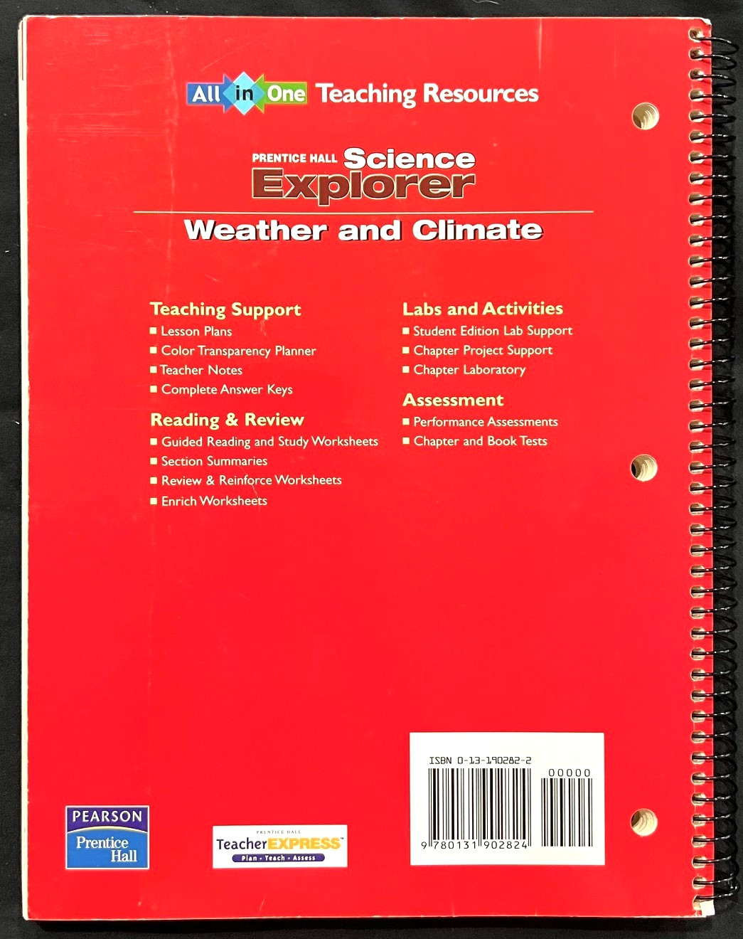 5th – 8th -SCIENCE EXPLORER -WEATHER & CLIMATE – Teaching Resources (All in One)