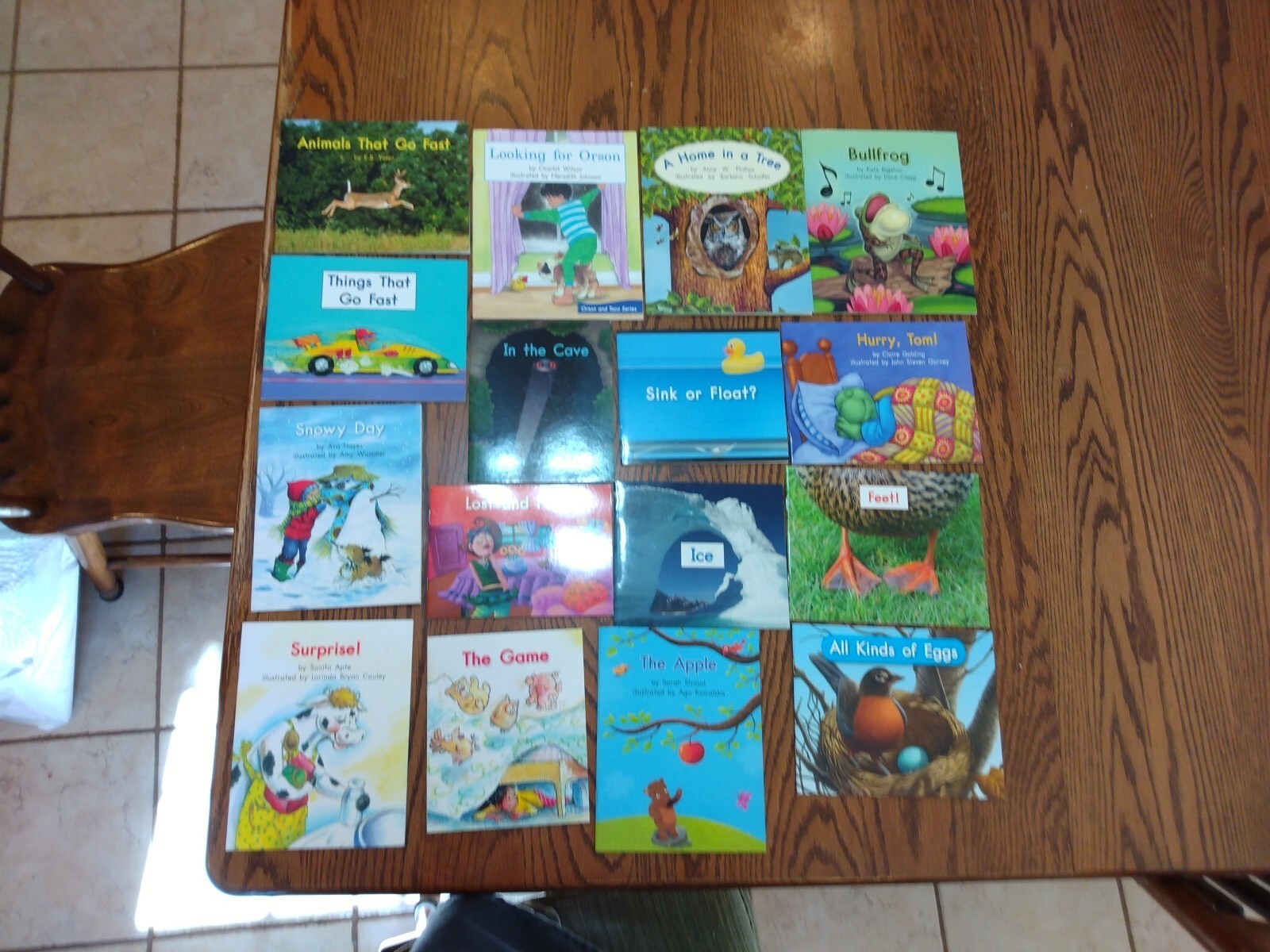FOUNTAS & PINNELL 16 Book Set Orange System LLI Levels A-D,K Readers 69-84