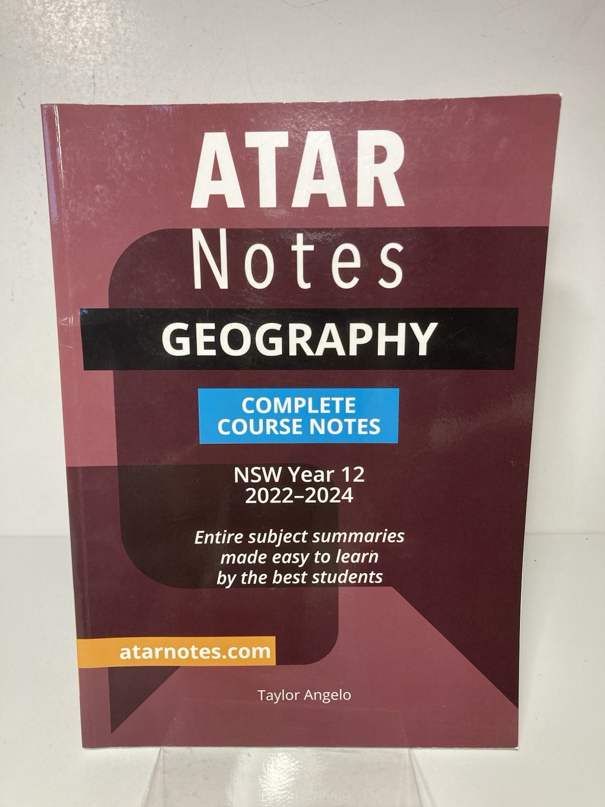 ATAR Notes NSW Geography Year 12 complete course Note (2025-2027)