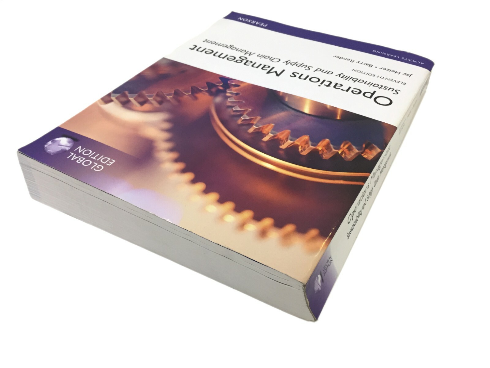 Operations Management By Jay Heizer & Barry 11th Ed Book Supply Chain Paperback