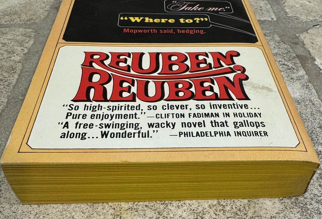 Reuben,Reuben by DeVries, Peter Paperback Book