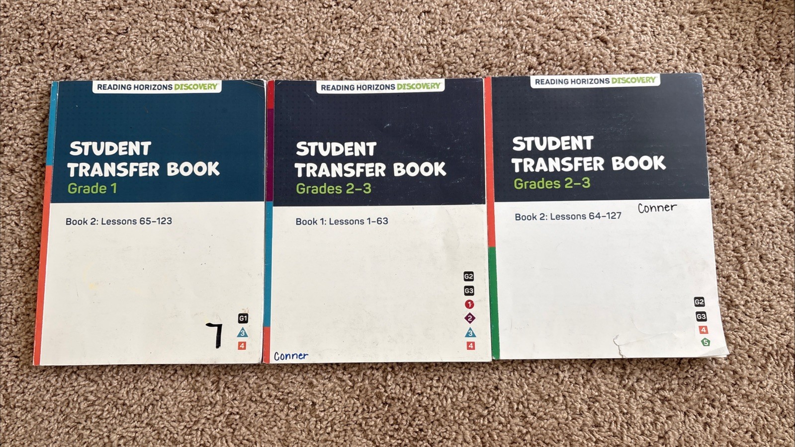 Reading Horizons Discovery Student Transfer Book Lot: 1st And 2nd Grade Used