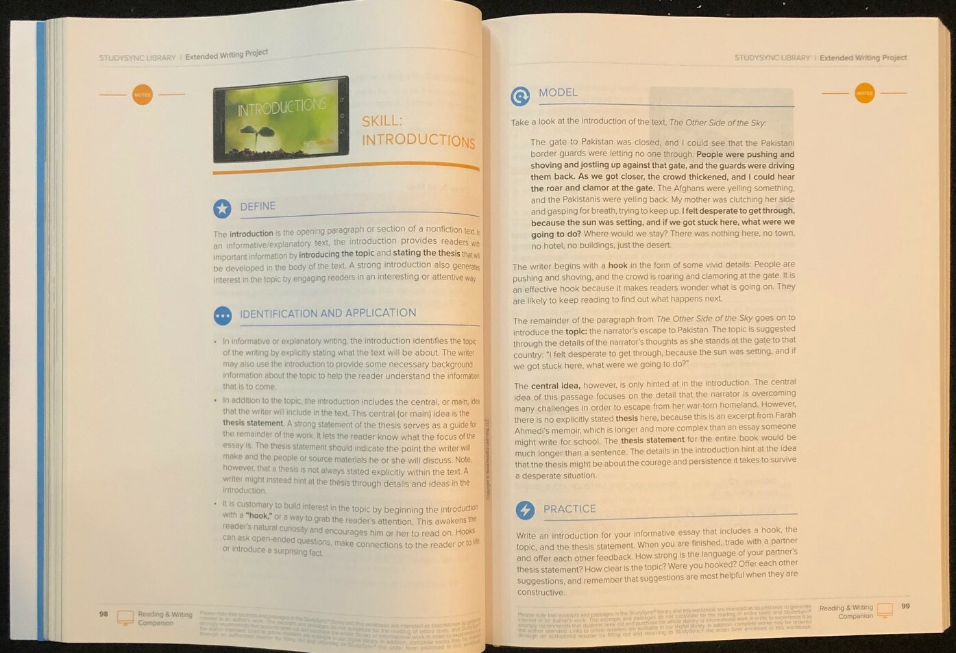 7th – STUDY SYNC Teacher Resource Companion & Reading/Writing Student Companion