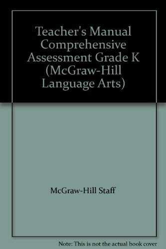 Teacher’s Manual Comprehensive – Paperback, by McGraw-Hill Staff – Very Good