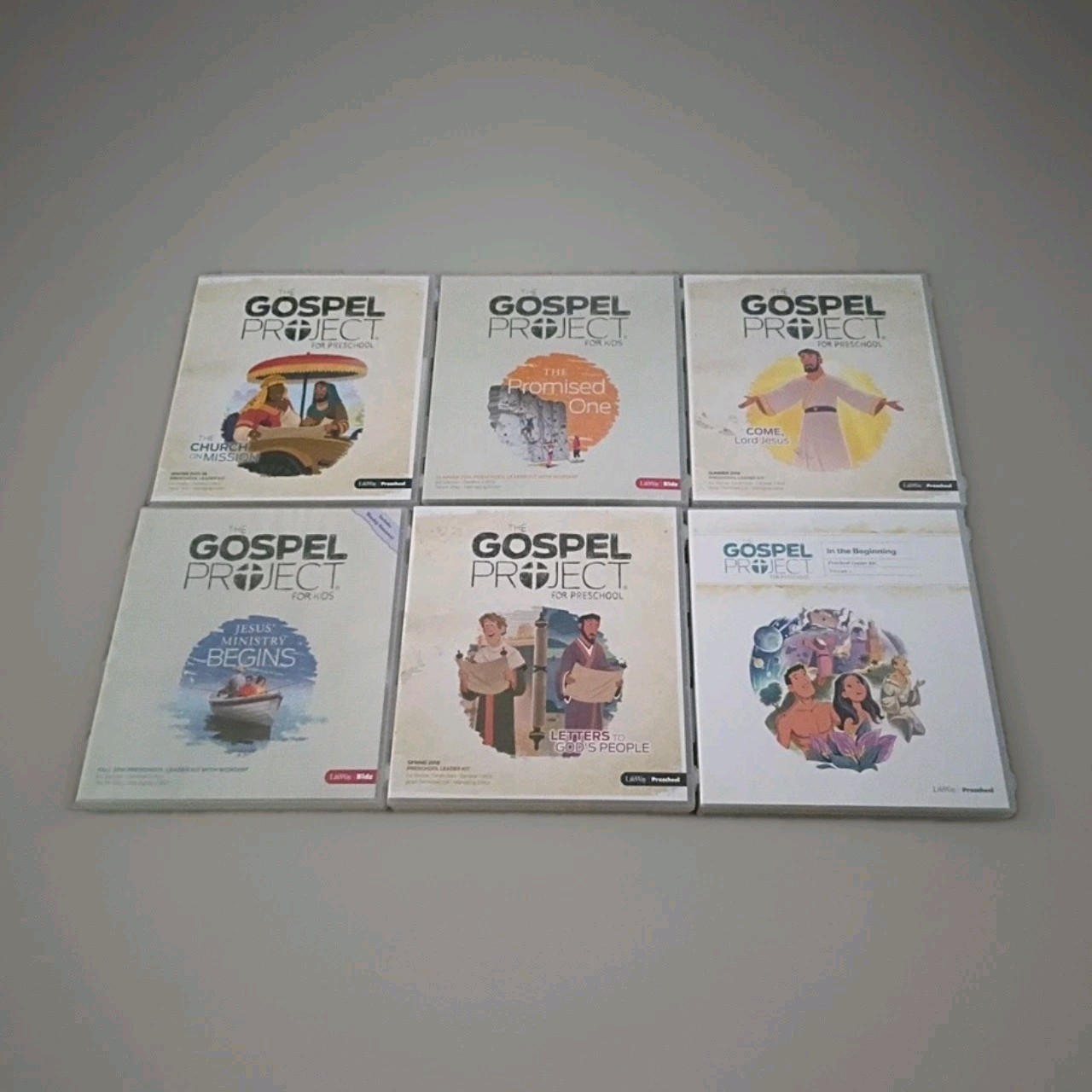 The Gospel Project Set Of 6 Includes Guides/DVD/CDs Cards With Case