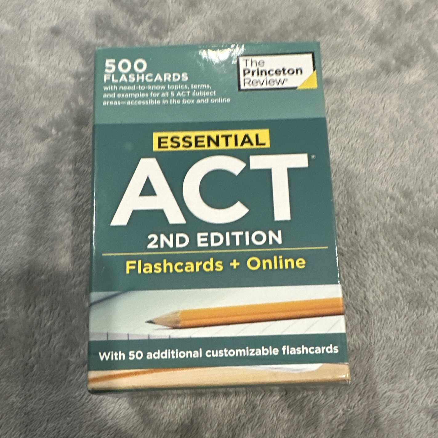 The Princeton Review Essential ACT 2nd Ed Flashcards + Online (500 Cards)