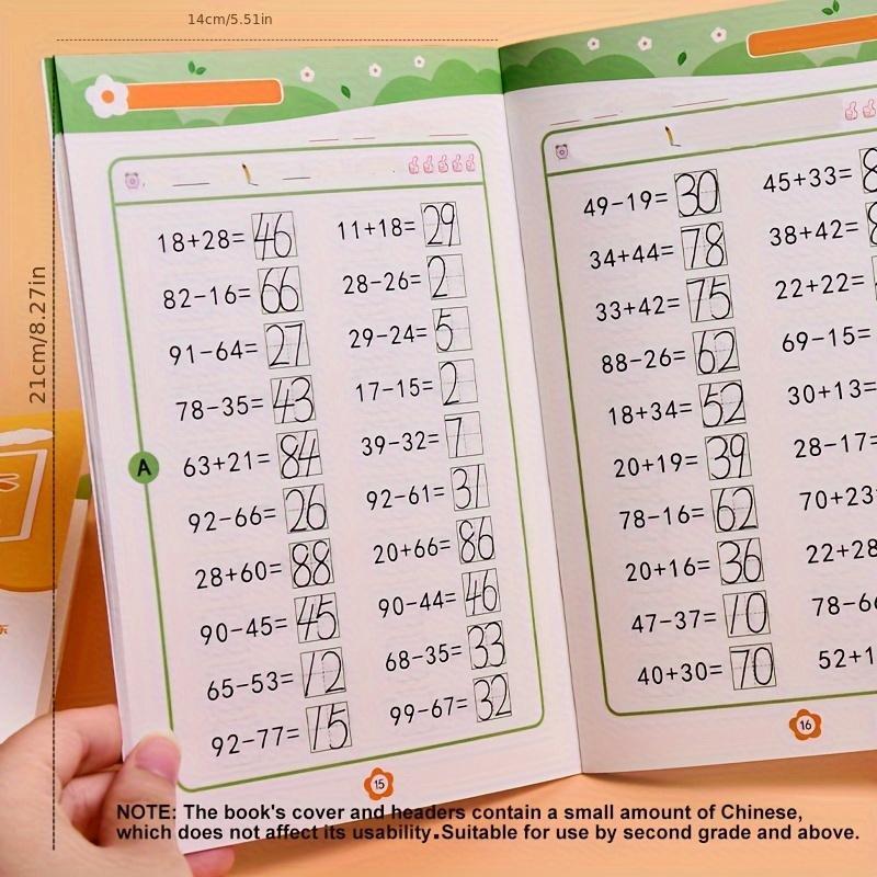 4-Book Math Set: Addition, Subtraction, Multiplication & Division Practice