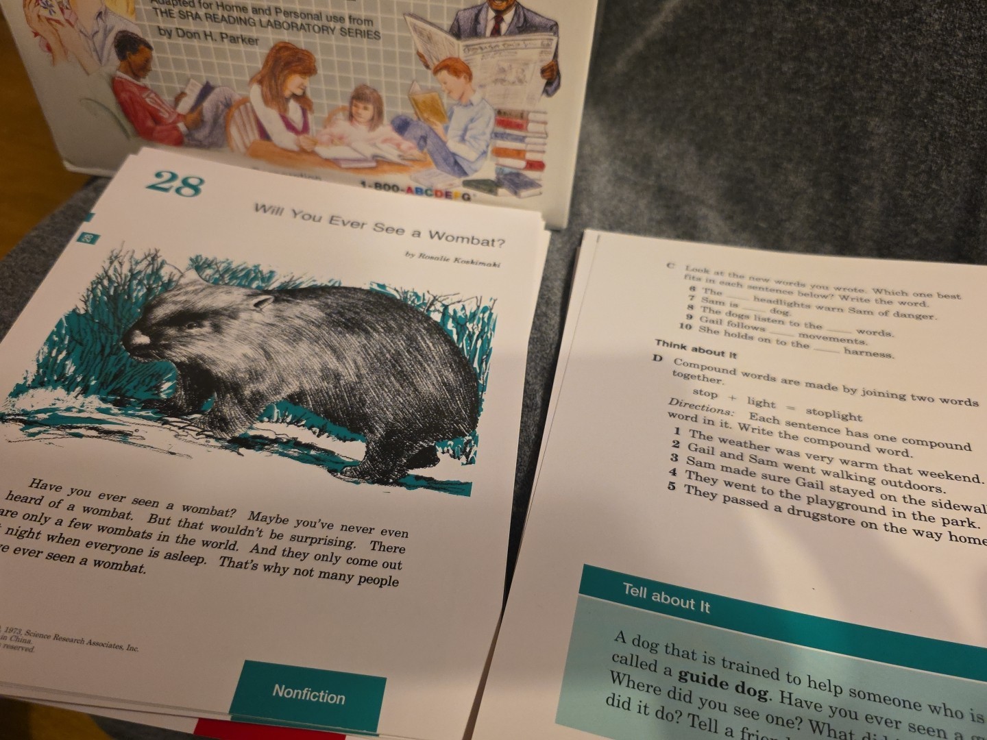 Hooked On Phonics Reading Power SRA Set