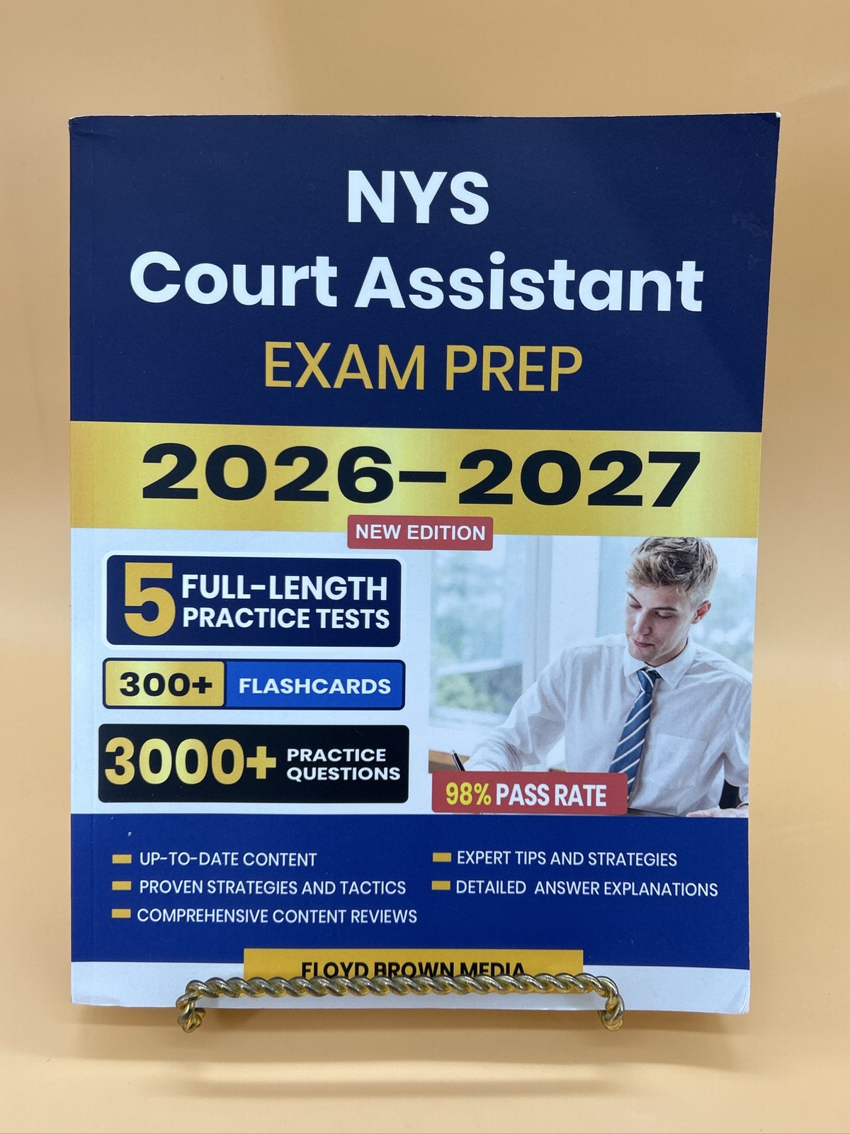 NYS Court Assistant Exam Prep 2026-2027 Study Guide Practice Tests. Law career.