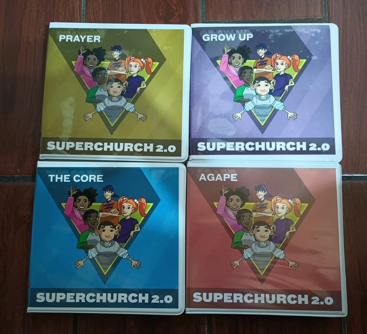 SUPERCHURCH 2.O Curriculum Prayer Agape Core, Grow Up CDs & DVDs Mark Harper