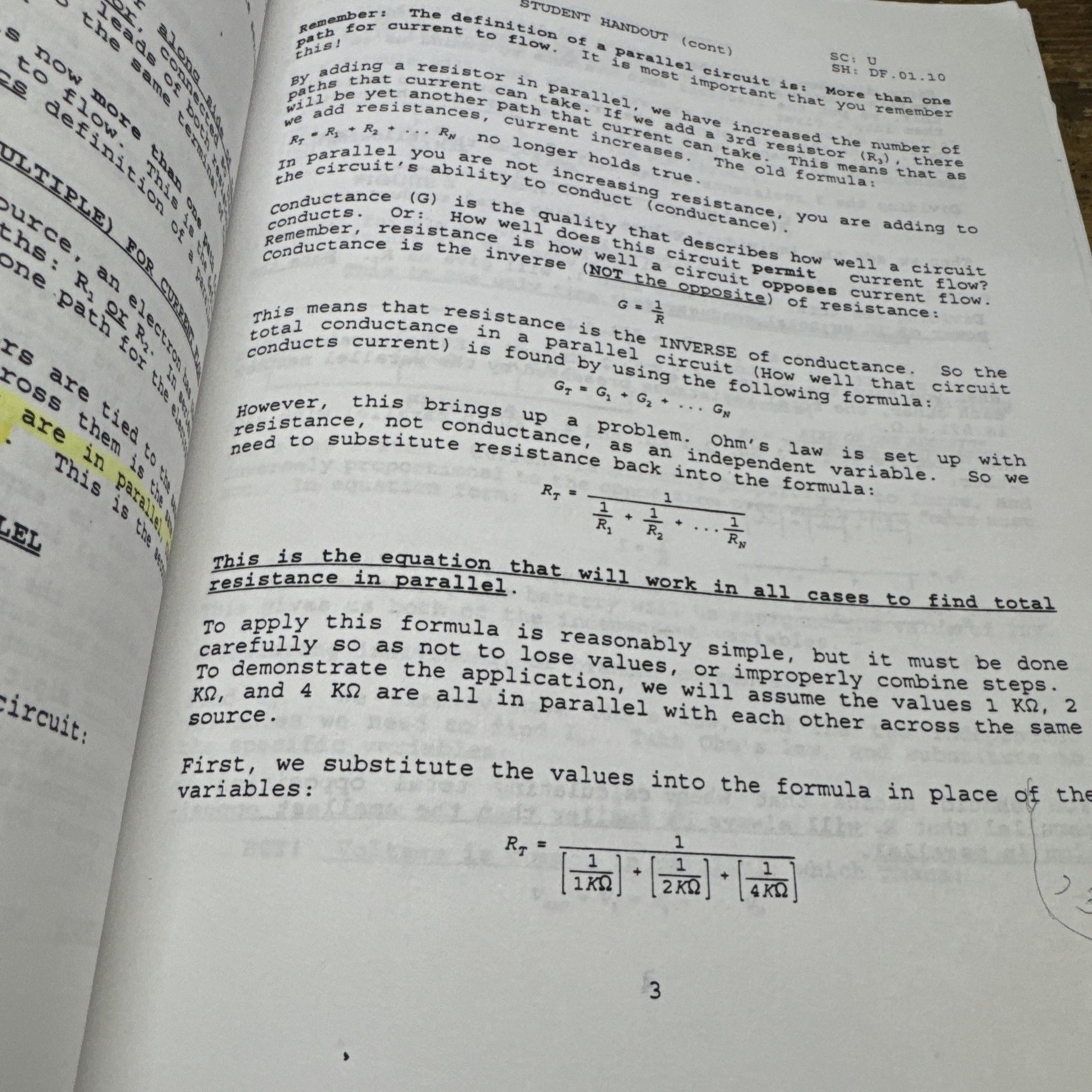 Marine Corps Communication Electronics School DF 01 Basic Electricity
