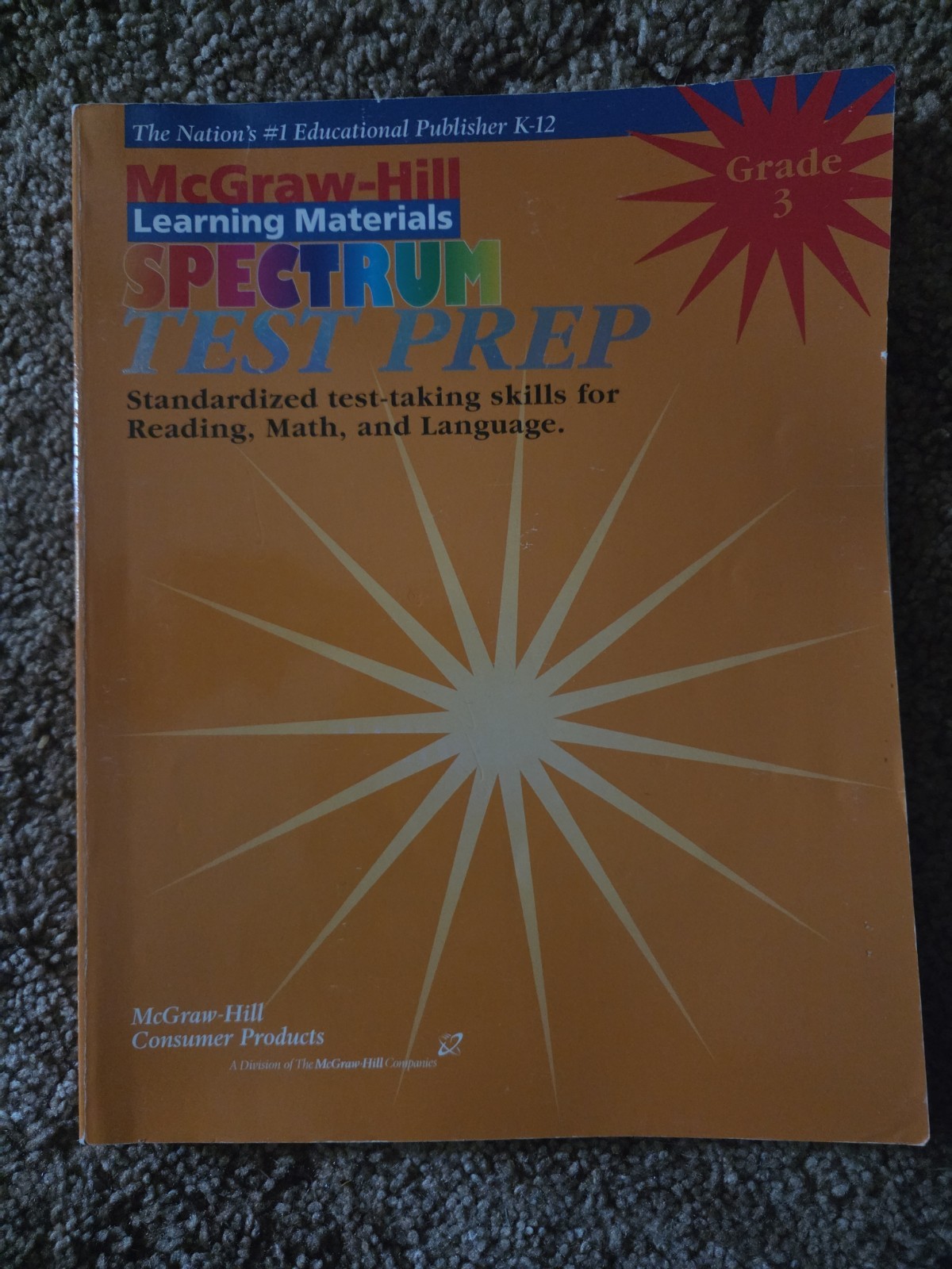 McGraw-Hill Spectrum Test Prep: Grade 8