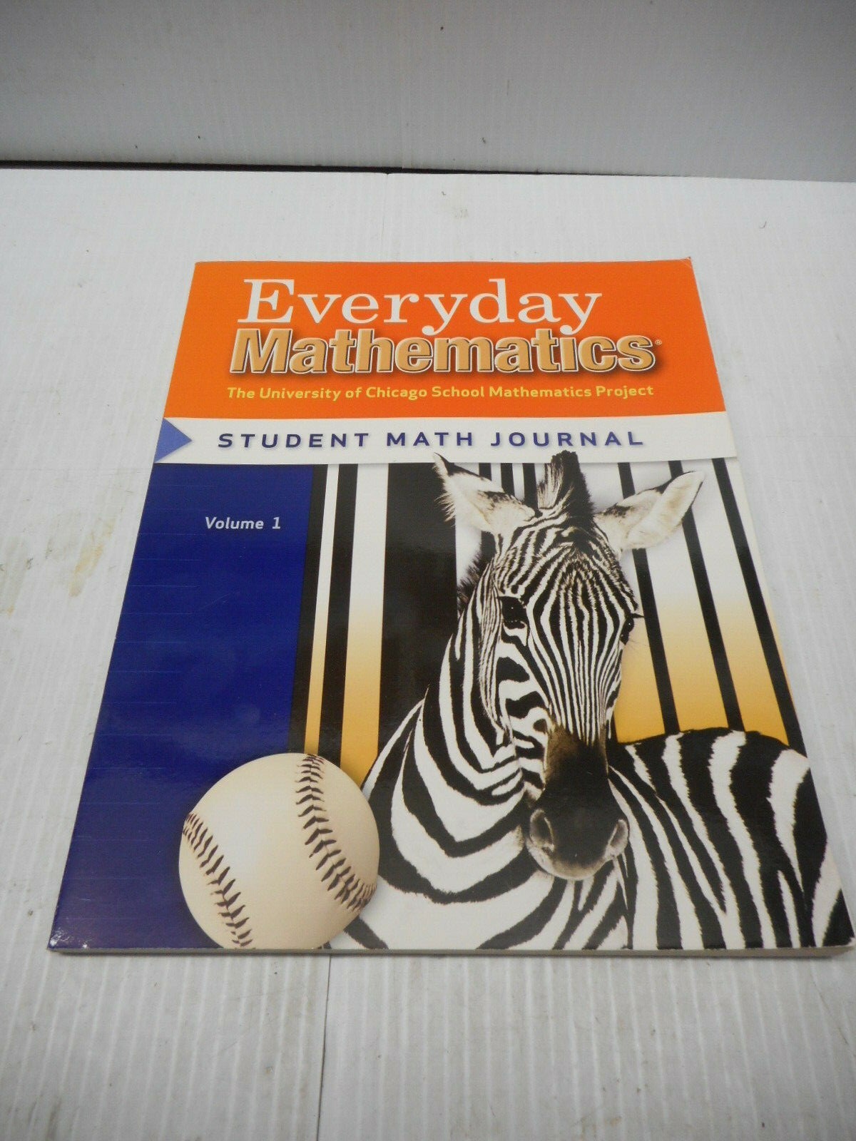 Wright Group/McGraw-Hill Everyday Mathematics Grade 3 Student Math Journal Vol 1