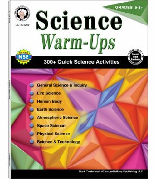 Science Warm-Ups, Grades 5 – 8 Paperback