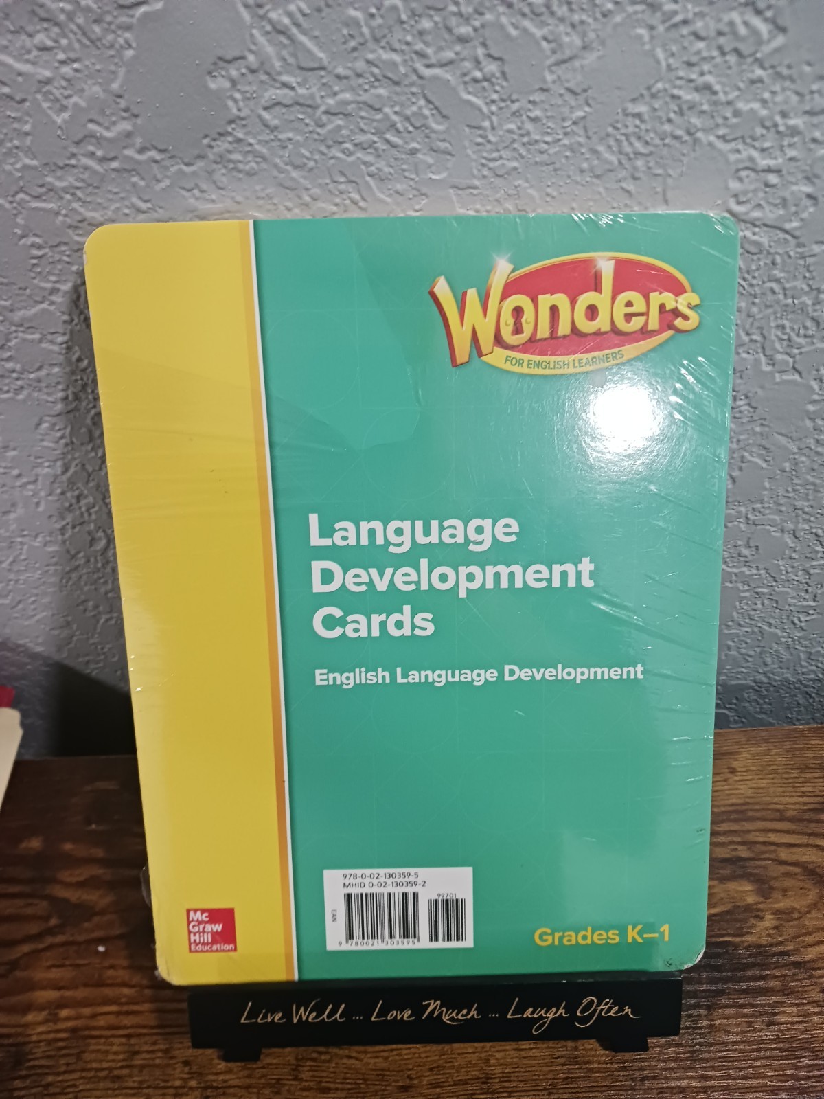 New Wonders Language Development Cards Grade 1-K For English Learners Homeschool