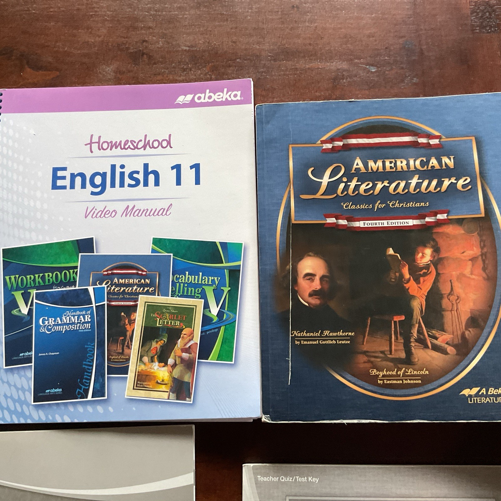 ABeka 11th 11 Grade LOT Literature /Vocab/ Grammar /Bible Complete SET HUGE LOT