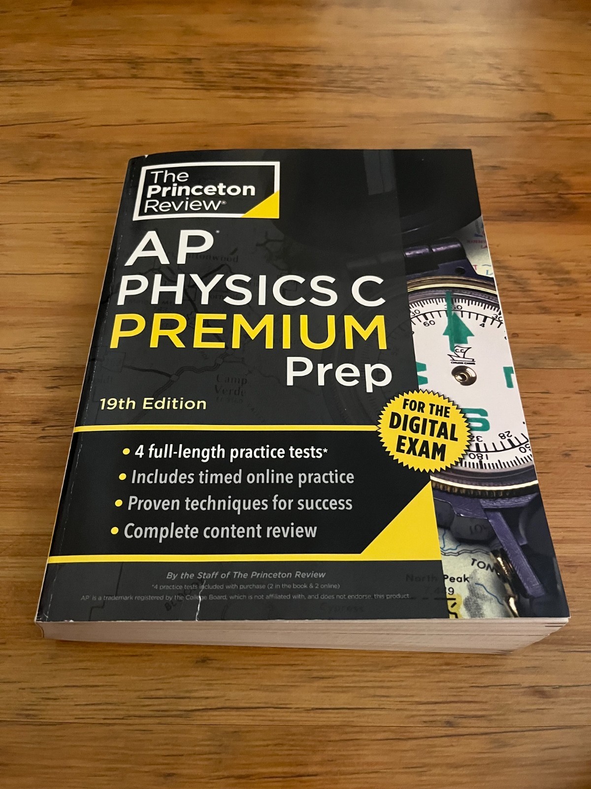 The Princeton Review AP Physics C Premium Prep 19th Edition Study Guide Book