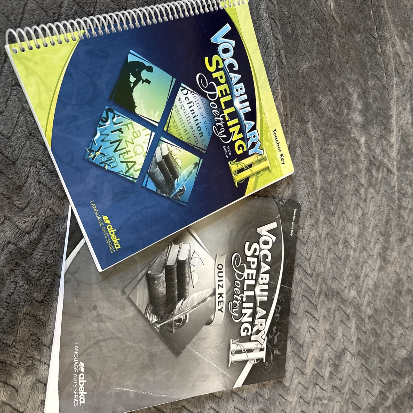 Abeka Vocabulary Spelling And Poetry Text Teacher Key And Quiz Key