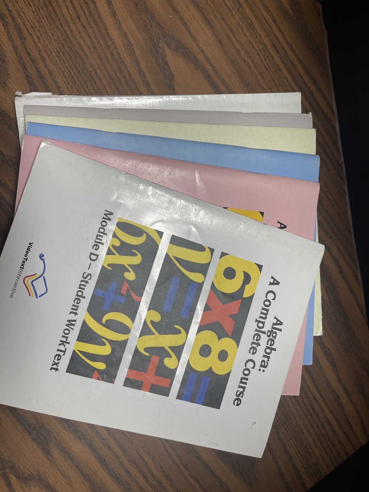 Videotext Algebra Complete book set modules A-F