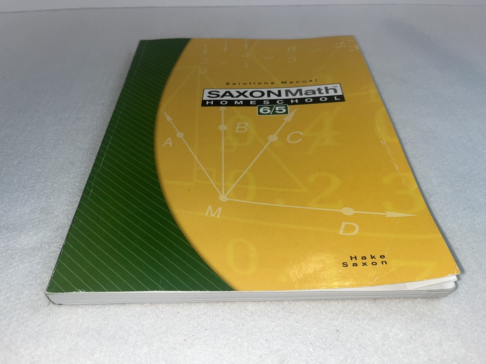 Saxon Math 6/5 : Homeschool Solutions Manual by Stephen Hake and Saxon