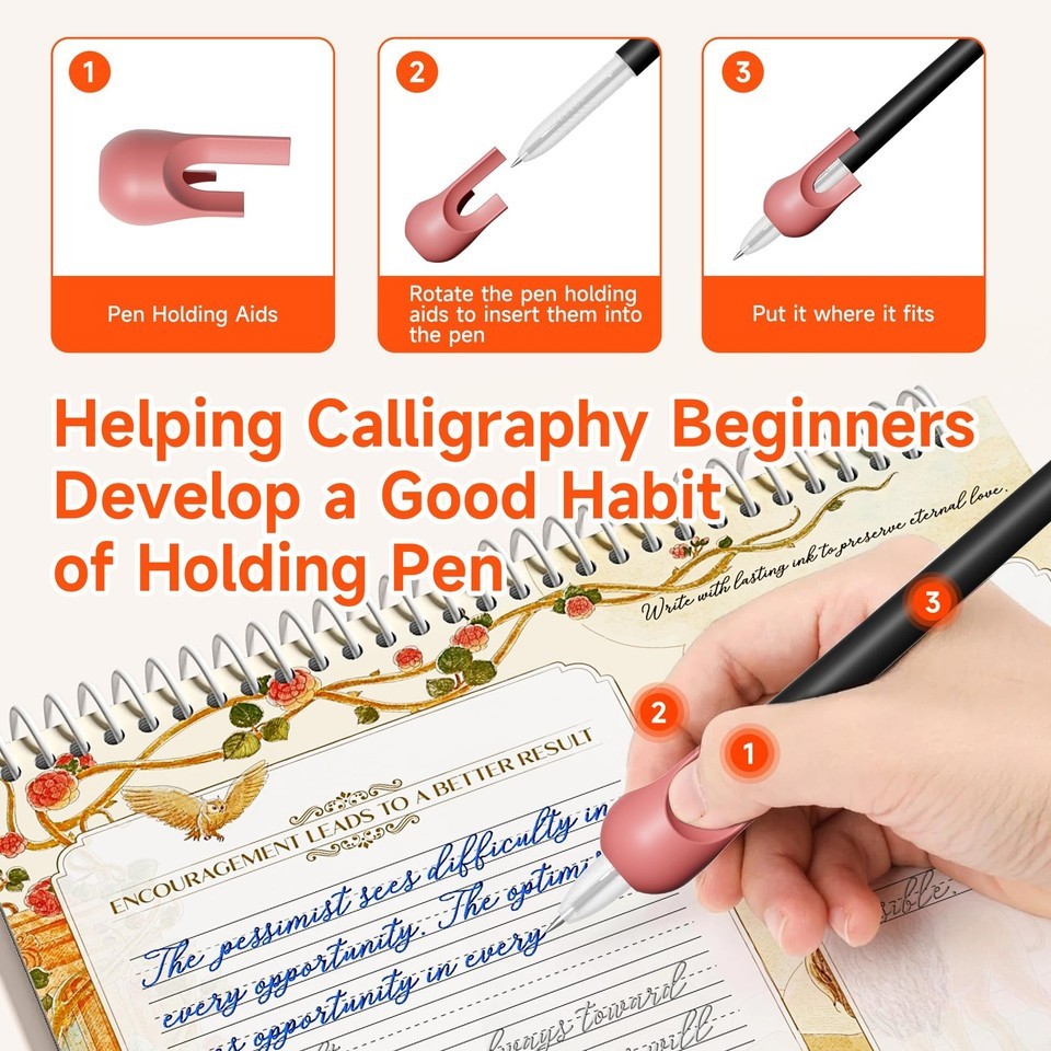 TIME X Grooved Cursive Handwriting Workbook Kit – Handwriting Practice