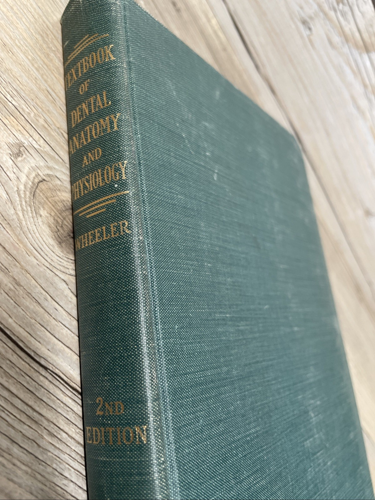 Textbook Of Dental Anatomy And Physiology By Russell C. Wheeler 1952 2nd Ed