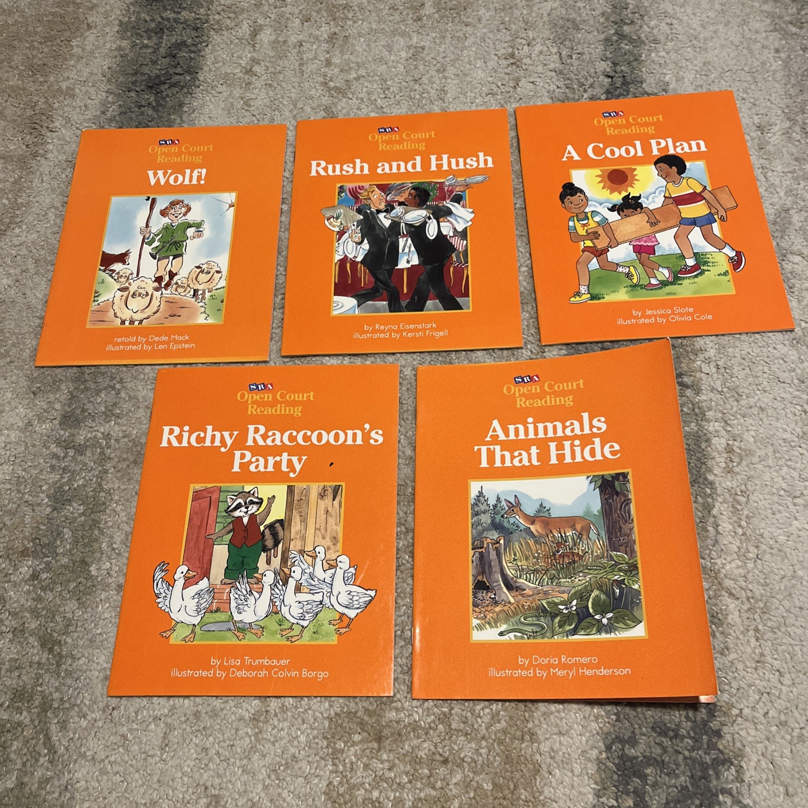 SRA Open Court Reading, Level B – Set 2, McGraw Hill – 23 Books