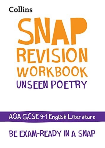 AQA Unseen Poetry Anthology Workbook: For the 2020 Autumn & 2… by Collins GCSE