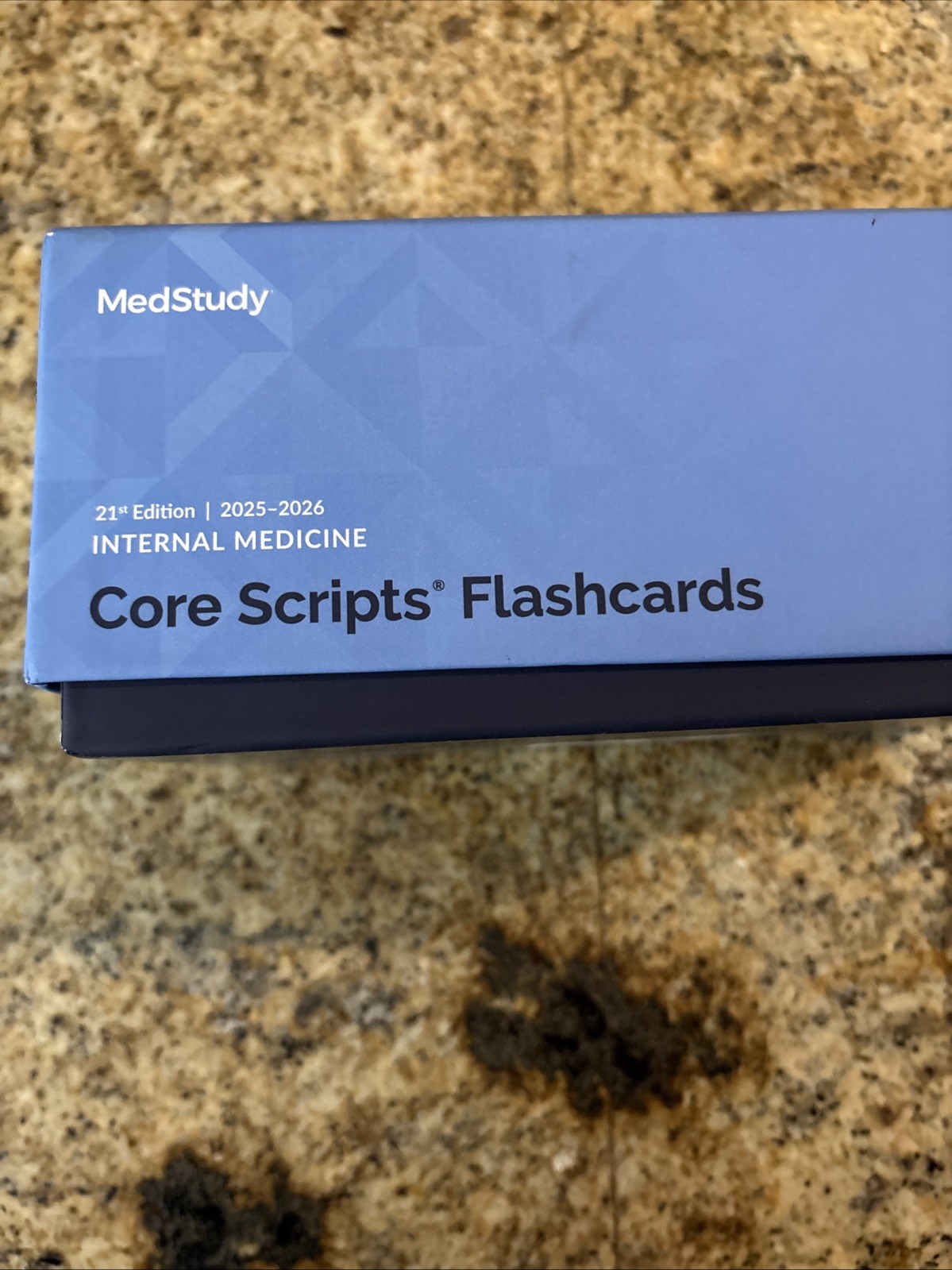 MEDSTUDY Internal Medicine Core Scripts Flashcards 2025-2026 Hannaman 21stED