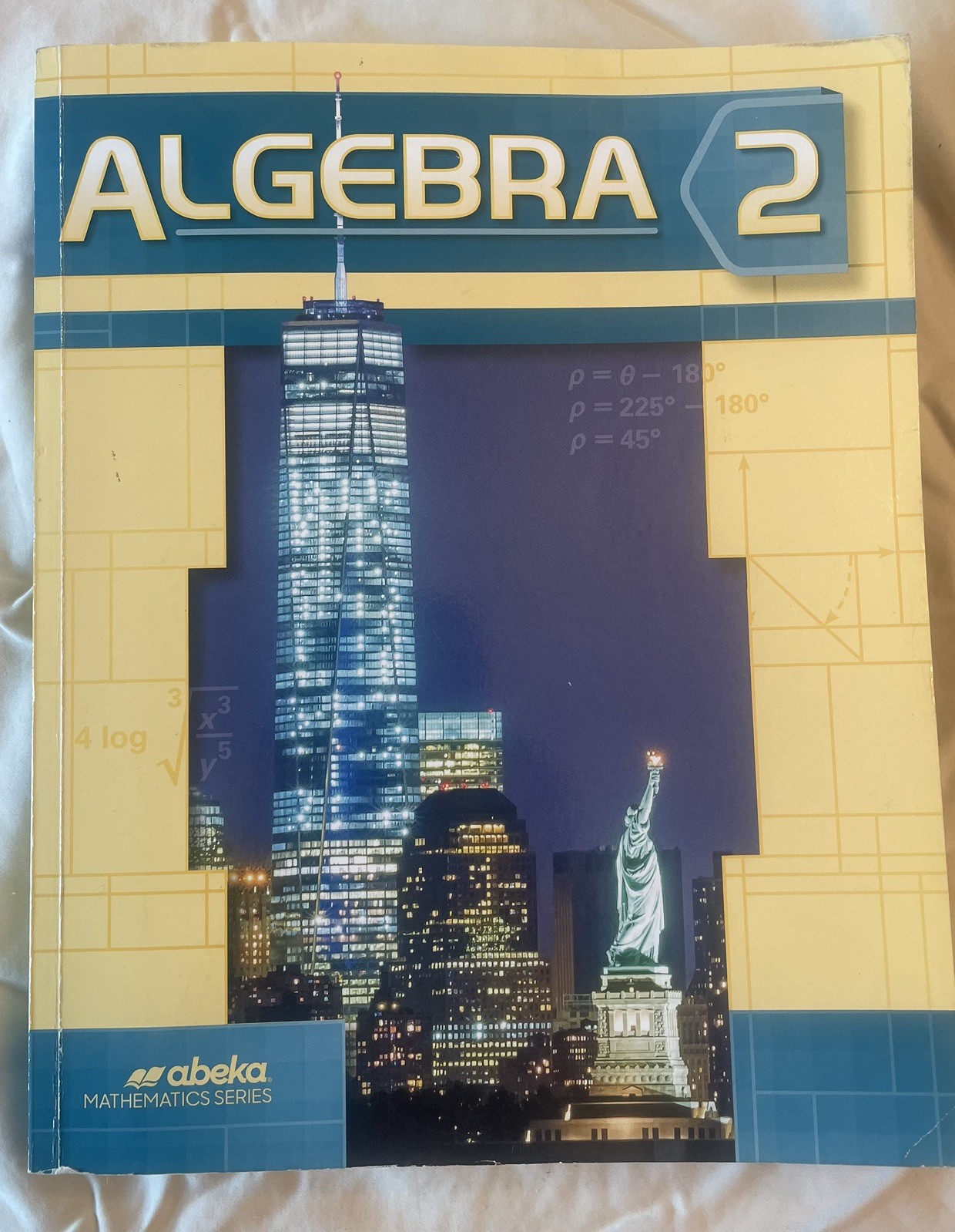 Abeka Grade 10 Algebra 2 Revised Edition Teacher Key Student Text Quiz & Key Lot