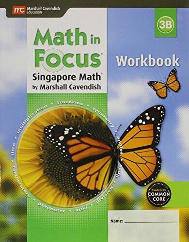 Math in Focus: Singapore Math: Student Workbook, Book B Grade 3 – GOOD