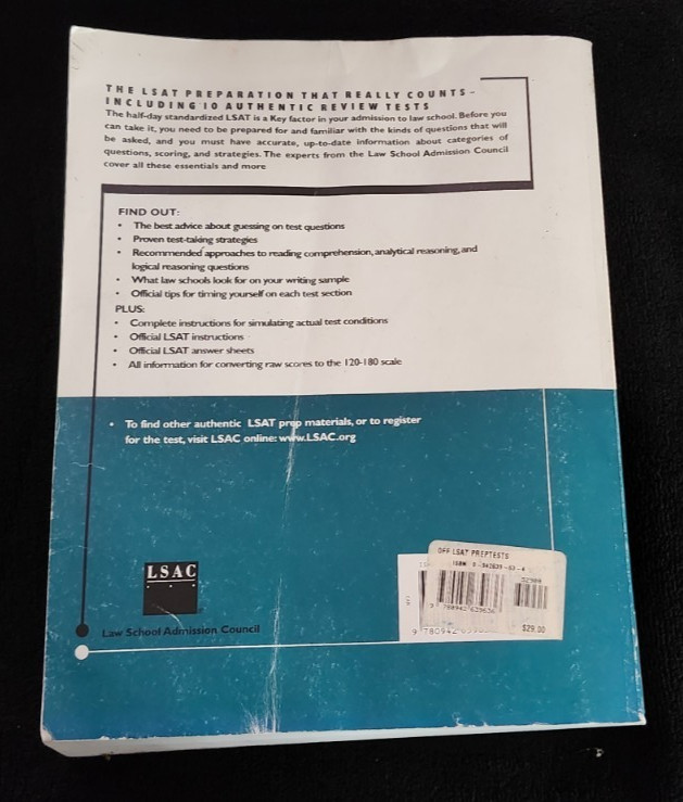 Official LSAT PrepTests Bundle (8 Books)