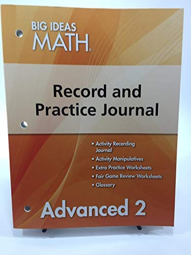 Big Ideas Math Advanced 2: Record & P…, Holt Mcdougal