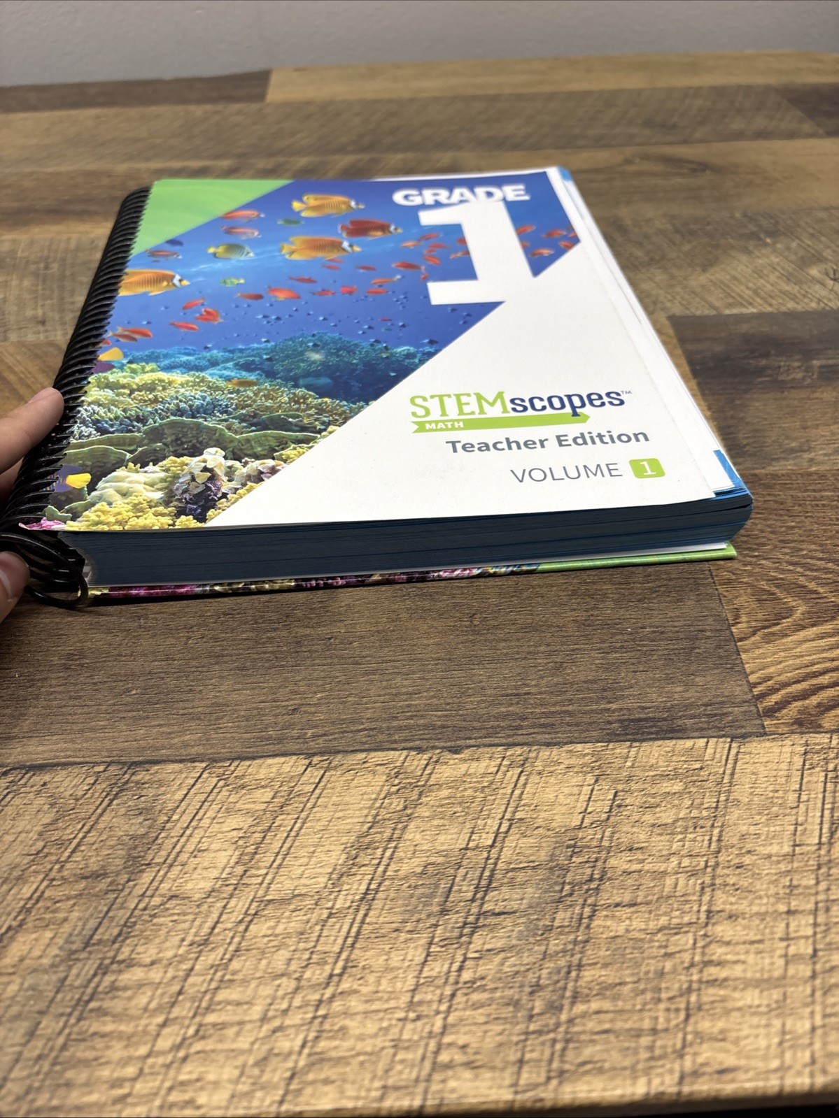 STEMscopes Math Grade 1 Teacher Edition Volume 1 Elementary Homeschool