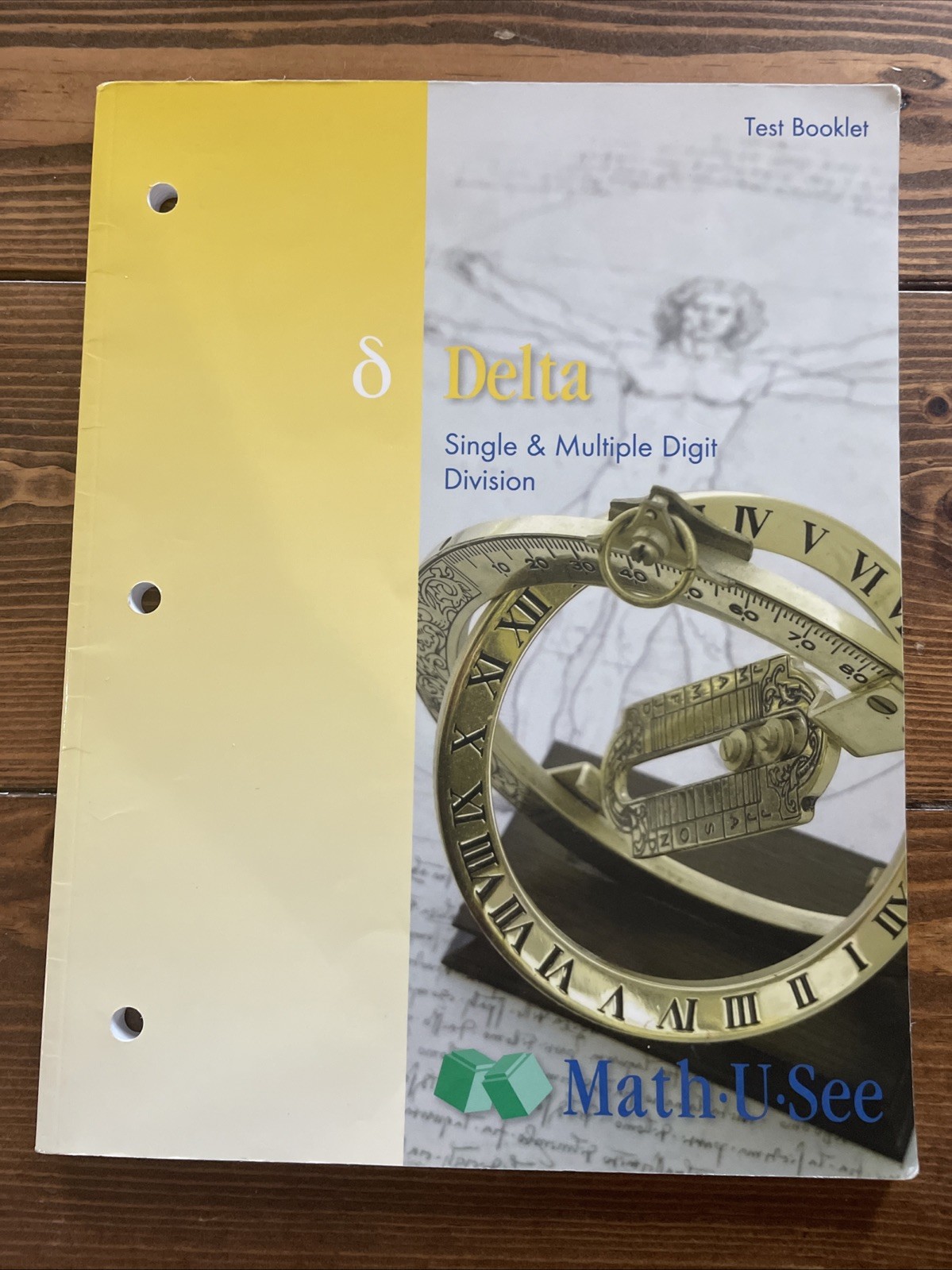 Math-U-See Delta Test Booklet Paperback 2009 Homeschool Math Curriculum Division