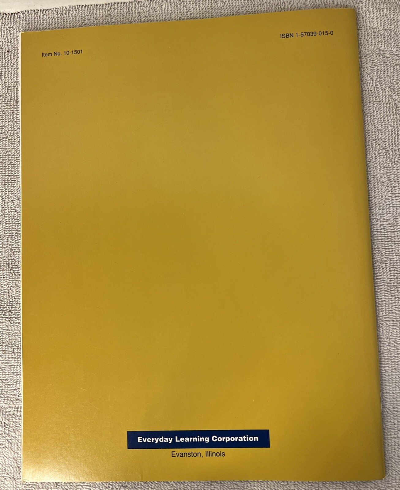 Everyday Mathematics Journal I First Grade